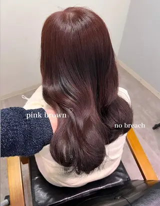 セミロング カラー ヘアアレンジ 愛されカラー🩷 はるなのヘアスタイル