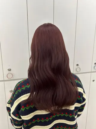 ロング カラー 👒透明感カラー yui👒のヘアスタイル