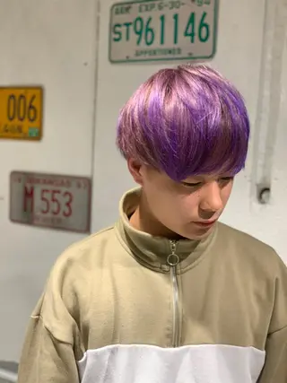 カラー メンズ Manami ♡のヘアスタイル