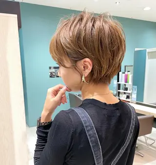 ショート 韓国レイヤー🇰🇷 ReLien西大寺店のヘアスタイル