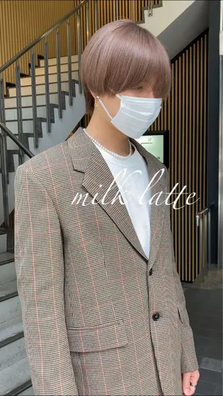 ショート カラー Selenehair 三条本店のヘアスタイル