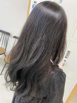 ロング カラー ヘアアレンジ DIECESHIBUYA.所属・メンズ似合わせ/ ビジネスヘア/比嘉のヘアスタイル