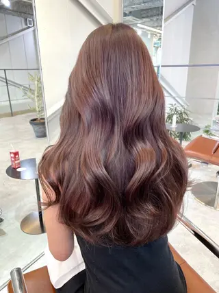 セミロング カラー ヘアアレンジ the path shogo🌻のヘアスタイル