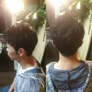 メンズ サンフラット所属・岡林 選のヘアスタイル