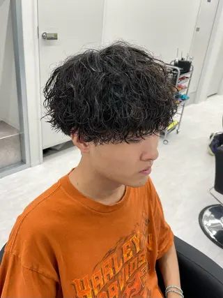 パーマ メンズ 福永速人 /メンズパーマのヘアスタイル