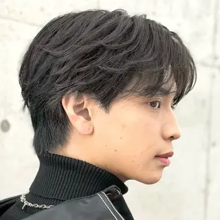 ショート ヘアアレンジ メンズ 【池袋メンズ特化】 金本佐介のヘアスタイル