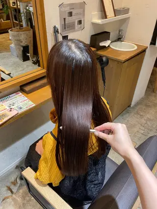 ロング NARISA カットモデル募集中のヘアスタイル