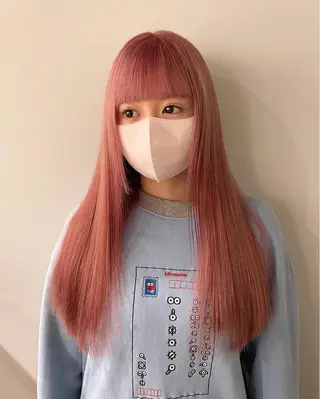 ロング Qin share salon 原宿店所属・🫧艶ハイトーン 特化🫧ライヤのヘアスタイル