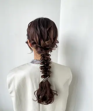 ロング FERIA かりんのヘアスタイル
