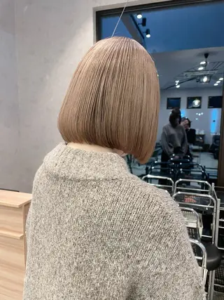 ショート カラー 透明カラー/レイヤー misaki °*のヘアスタイル