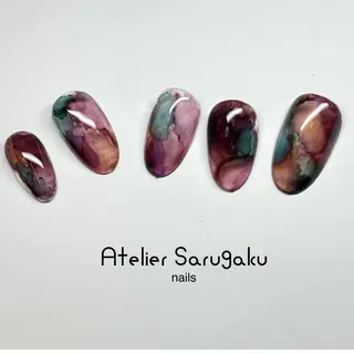 ネイル 駒沢大学sususu Marinaのネイルデザイン