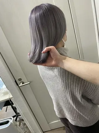 ショート カラー ヒカ/外国人風 デザインカラーのヘアスタイル