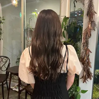 ロング カラー 高原 優のヘアスタイル