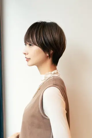 ショート 髪質改善/似合わせ レイヤー/AYUMUのヘアスタイル