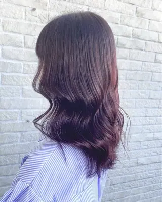 カラー 艶髪カラー💕吉田 早弥のヘアスタイル