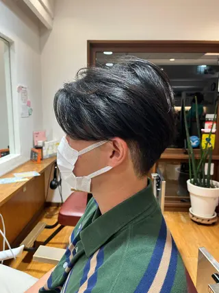 メンズ 縮毛矯正/髪質改善/ ハイトーン/Makoのヘアスタイル