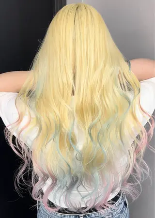 カラー 蔭山 ゆきなのヘアスタイル