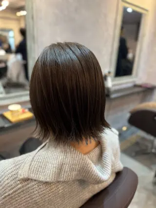 ショート 🍀艶髪縮毛矯正/ 風殿　滉太🍀のヘアスタイル