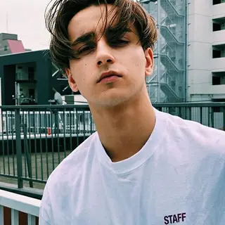 メンズ ショート カラー パーマ オーダー 府中のヘアスタイル