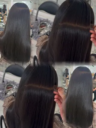 ロング りっきー🦋河原町 髪質改善/縮毛矯正のヘアスタイル
