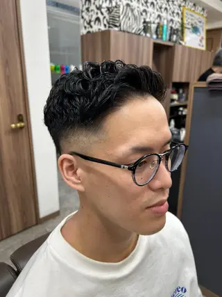 ショート メンズ BARBER SHOP 涼所属・清水 大生のヘアスタイル