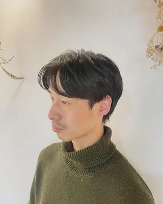 パーマ メンズ 荒牧 絵美のヘアスタイル