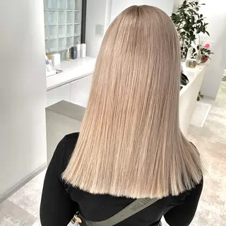 ロング カラー MiL所属・✨ハイトーン✨ 濱田知孝のヘアスタイル