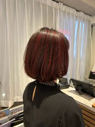 ショート カラー メンズカットモデル /新宿/あやこのヘアスタイル