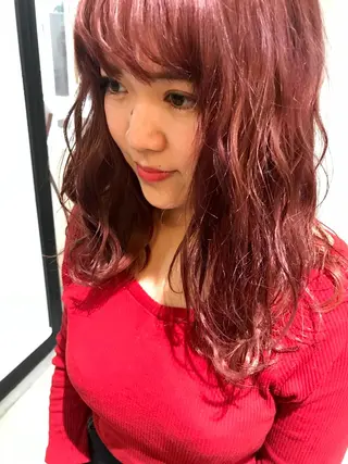 ロング カラー 松村 崇弘のヘアスタイル