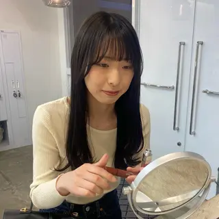 ロング clear of hair　 池下店所属・川角 しなのヘアスタイル