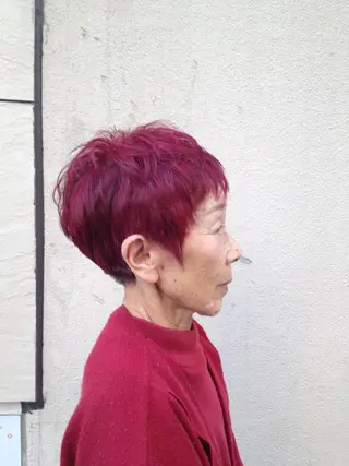 ショート ポルタカリーナサロン yukariのヘアスタイル