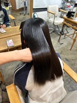 セミロング 大阪梅田/ イマムラミヅキのヘアスタイル