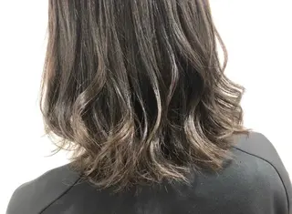 ミディアム ❁⃘ ち だ り さ ❁⃘のヘアスタイル