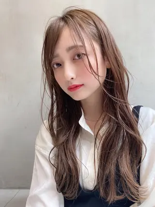 ロング カラー hao所属・西山 頌太のヘアスタイル