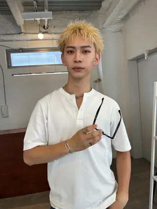 メンズ メンズ特化美容師 タナカリョウのヘアスタイル
