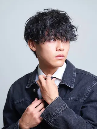 ショート パーマ メンズ似合わせ🪞 リピート率No.1のヘアスタイル