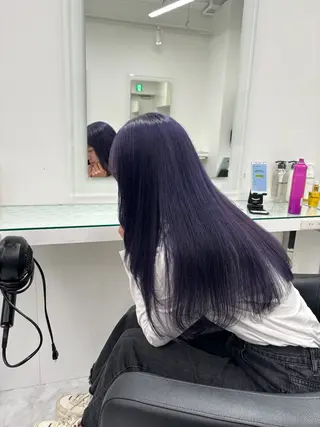 ロング カラー 💖ミルクティー💖 あかり💖のヘアスタイル