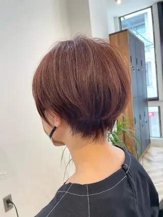 ショート カラー SEAGULLIII 本通店のヘアスタイル