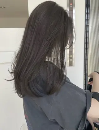 ロング Jr.スタイリスト ヨシノヒメカ　梅田のヘアスタイル