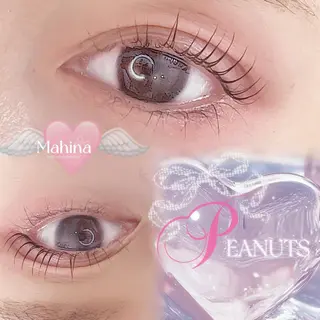 マツエク・マツパ mahina所属・ビューティサロン mahina⋆☽·̩のマツエク・マツパデザイン