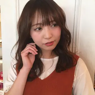 ミディアム カラー 銀座🤍ボブ/ ミディアム/佐野夢美のヘアスタイル