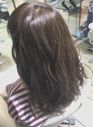 セミロング effect所属・SATO YUKA🌟のヘアスタイル