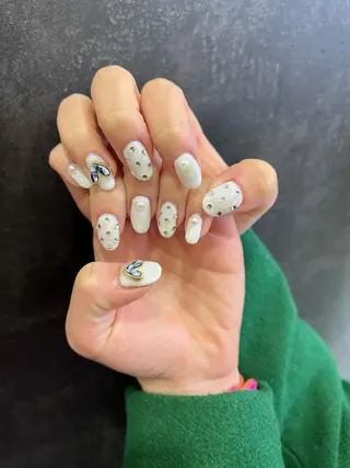 ネイル 韓国🩶Y2Kネイル 💫くれはのネイルデザイン