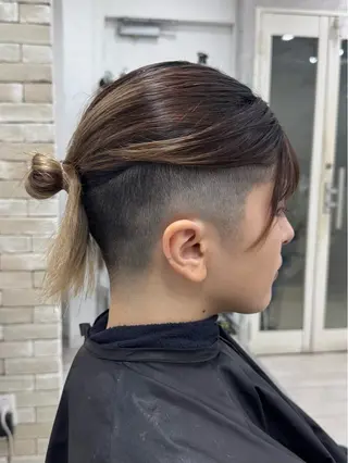ミディアム 松本 聖未のヘアスタイル