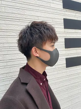 メンズ フリーランスシェアサロンルレイル所属・心斎橋/メンズ /ルレイル/地形真希のヘアスタイル