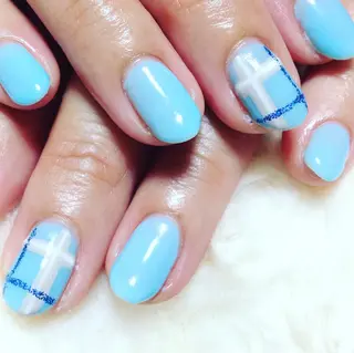 ショート ネイル リラネイル所属・福田 美代子のネイルデザイン