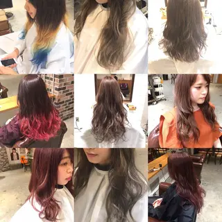 セミロング カラー パーマ ヘアアレンジ メンズ キッズ Forest. -髪質改善-のヘアスタイル