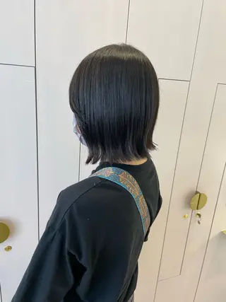 ショート 暖色/オリーブカラー /中村未来🍒🫒のヘアスタイル