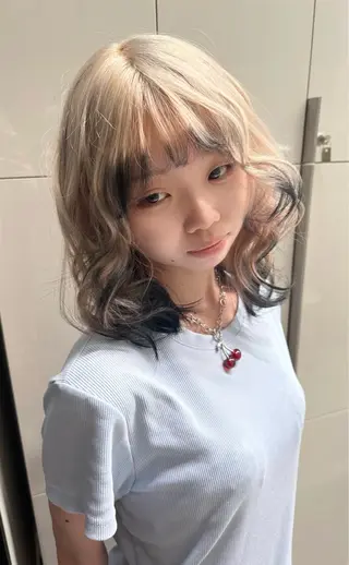 カラー SOL.栄/矢場町所属・URUMA❁⃘ SOL_NAGOYAのヘアスタイル