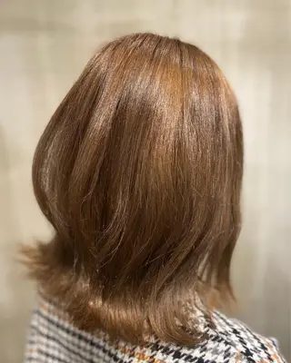 ミディアム カラー maison devote所属・当日OK◎艶カラー /木下ゆりえ🌸のヘアスタイル